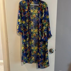 Komon, multi colored, sheer